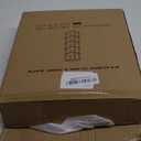 Vertical Shoe Rack - Tall Narrow Shoe Rack Organizer for Small Spaces,5 Tier Bamboo Shoen Shelf for Entryway,Closet,Corner,Doorway,Skinny Shoe Shelf Space Saving Shoe Storage,Free Stackable DIY (Brown)