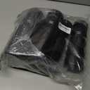 50 Strong Sports Water Bottles  Reusable 22 oz BPA-Free Plastic Bottles with Pull Top Cap  Made in USA  Top Rack Dishwasher Safe  Fits Most Bike Cages Brand (Black)