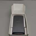 Amazon Basics 10W Qi Certified Wireless Charging Stand, for Phone 16/15/14/13/12/11/X, Samsung, and More, with USB Cable (No AC Adapter), Black