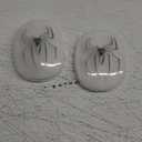 Case Cover for AirPods Max,TPU Cool Soft Clear Case,Silver Spider Earcup Cover for Apple AirPods Max for Men&Women Accessories Protective Cover(Spider,Clear)