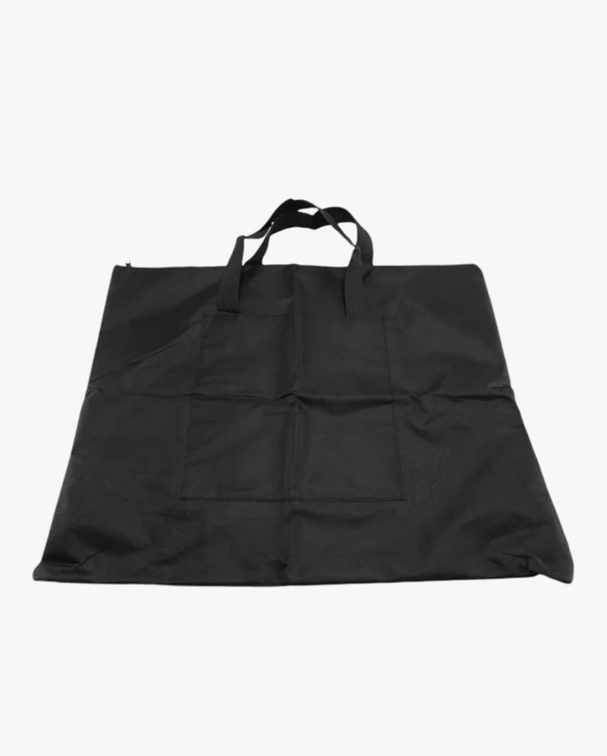A2 Painting Board Storage File Bag Waterproof Painting Bag, 21 x 27 Inches, Lightweight Nylon, Two Shoulder Strap Options (Black)