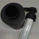 Automatic Soap Dispenser Liquid Touchless: 9oz Black Plastic - Rechargeable Electric Smart 3 Level Adjustable Auto Hand Soap Dispenser - Dish Bathroom Kitchen (Black Gel Type)