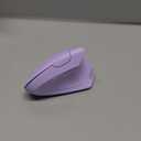 Lekvey Ergonomic Mouse, Vertical Wireless Mouse, Rechargeable 2.4G Optical Carpal Tunnel Mice with USB Receiver: 1000/1200 / 1600 DPI, 6 Buttons, for Laptop, Computer, PC, Desktop, Light Purple