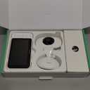 YOTON Baby Monitor no WiFi, 4.3" Baby Monitor Camera with 4X Zoom, 1.8m USB-C Charging Cable, Infrared Night Vision, Two Way Audio, Rechargeable 1500mAh Battery, for Baby/Pet (White)