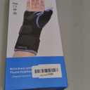 Velpeau Carpal Tunnel Wrist Brace with Thumb Stabilizer Night Support, Completely Stabilizes Wrist Thumb Joint, Pain Relief for Tendonitis, De Quervain's Tenosynovitis, Arthritis (Reg, Right Hand, S)