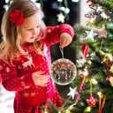 7 x Hail Santa - Heavy Metal Rock Band 2 - Emo Goth Rockstar - Christmas Ornaments - Christmas Decorations - 3.6 in Acrylic - Funny Gag Gifts - White Elephant - Stocking Stuffers