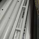 Metal Platform Full Bed Frame with Headboard Sturdy Steel Slats Support No Box Spring Needed Easy Assembly White