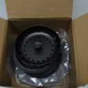 Mudder 3 Pcs Kitchen Sink Drain Strainer and Stopper Stainless Steel Garbage Disposal Plug with Handle Universal Anti-Clogging Kitchen Sink Filter Sieve Basket Strainer(Black)