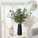 Waipfaru 8 Pcs Faux Greenery Stems, Olive Tree Branches for Vases, Artificial Olive Tree Fake Plants for Centerpieces Floral Arrangements Home Decor, 18 Inch