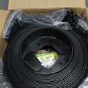 MIXC Garden Edging Border, 100FT 2 Inch Tall Plastic Landscape Edging with 150 Stakes, Flexible Tool-Free Lawn Border for Yard, Flower Bed & Landscaping (black)