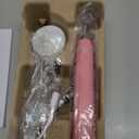 Philips Sonicare 4100 Electric Rechargeable Power Toothbrush, Pink, with Genuine Philips Sonicare Optimal Plaque Control Replacement Toothbrush Heads, White, 3 Pack