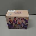 Karaoke Machine for Kids, Kids Toys for 3-12 Years Old Girls Birthday Presents, Portable Bluetooth Karaoke Speaker with 2 Microphones, Girls Gifts for Kid Party Christmas Birthday(Orange)