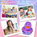 Lenwen 48 Pcs Christmas Rubber Ducks 2" Themed Rubber Ducks Bulk Party Gifts for Birthday Baby Showers Accessories Christmas Halloween Thanksgiving Party Supply