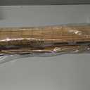 LazBlinds No Tools No Drill Cordless Bamboo Roman Shades, Light Filtering Window Treatment, Roll Up Bamboo Blinds for Windows 22'' W x 64'' H, Dali Native