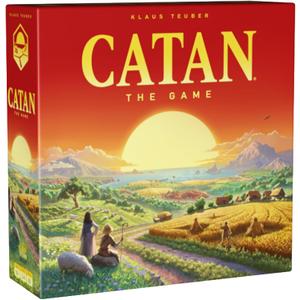 CATAN Board Game (6th Edition) Trade, Build & Settle in the Classic Strategy Game for Family, Kids & Adults, Ages 10+, 3-4 Players, 60-90 Min Playtime