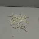 12 Pcs Valentine's Day Pearl Bow Ornaments Bowknot Tree Topper Decor Valentine Hanging Ornament Pendant Gift for Wedding Birthday Party Indoor Decoration (White)