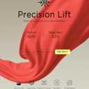 ODODOS Tummy Control Compression Shorts for Women, 4" / 6" / 8" / 10" High Waist Workout Biker Shorts with Inner Pocket (Orange)