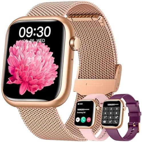 Fitness Tracker Smartwatch (Gold)