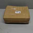 Gawerk Clear Acrylic Single Pocket, Plastic Hanging Wall Mount File Holder for Office Home (Clear, 3 Pack)