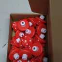 Silipull 30 Pcs Red Mushroom Stress Balls PU Foam Squeeze Ball Stress Relief Toys for Kids Adults 2 x 1.8 Inch Mini Mushroom Toys Fidget Toys for Anxiety Relaxing Cute Mushroom Decor for Home Office