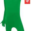 Morphsuits Kids Bodysuit Costume For Boys, Full Body Suit, Bodysuit Costume For Kids, Skin Suit Costumes Kid (Large, Green)