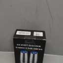 XinXu Gravity Electric Pepper and Salt Grinder Set, Adjustable Coarseness, Battery Powered with LED Light, One Hand Automatic Operation, Dark Green - 2 Pack (2.5*2.5*7.9inch)