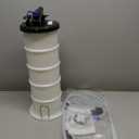 VEVOR 6.5L Pneumatic/Manual Oil Extractor Pump, Fluid Extractor Pump for Automotive Fluids Vacuum Evacuation, Oil Change & Fluid Change Tool with Dipstick and Suction Hose