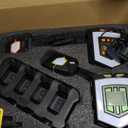 Squad Hero Rechargeable Laser Tag 360 Sensors + LCDs - Set of 4 - Easter Gift Ideas for Kids Teens and Adults Boys & Girls Family Fun - Cool Teenage Lazer Group Activity, Teen Gifts Ages 8+ Year Old