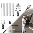 Cup and Pole Extension for Recessed Lights and Standard Bulbs3242342342342