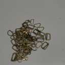 Hotop 56 Pieces D rings for purse bag hardware purse hardware for bag making buckles craft (Bronze,30 mm)
