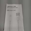 2Pack Apple Original Cable [Apple MFi Certified] Lightning to USB Cable Compatible iPhone 13/12/11 Pro Max/XS MAX/XR/XS/X/8/7/Plus/6S iPad AirPods,iPod Touch (1M/3.3FT) Original Certified - White