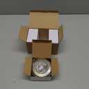 6 Pack Spotlight Frame, 3 inch Recessed Ceiling Light Trim Compatible with MR16 GU10 GU5.3 Bulbs, Adjustable Holder for Cabinet Kitchen, Brushed Nickel