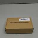 Lakumu Star String Lights Battery Operated, LED Star Fairy Lights Rechargeable, 17FT 50LED Twinkle Lights with 8 Modes & Timer, Battery Powered Indoor Lights for Bedroom Dorm Wedding Party, Warm White