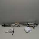 30" Floor Shift Tilt Steering Column W/Ignition Keys & Steering Wheel Adapter