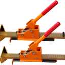 Hardwood Floors for Flooring Jacks  Professional Heavy-Duty Adjustable Hardwood Floor Jack Tools for Secure Installation & Leveling straighten (Large, Orange)