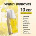 Capsule Serum with New Packaging,BEAUTY SERUM WITH VITAMIN C, V Serum, 1.0 fl oz (30 ml), Vitamin C Derivative, Concentrate, Rough, Dullness, Dry