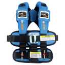Small Blue, Lightweight, Compact, Portable Car Seat - Perfect for Travel and Everyday Child Safety (Small (Pack of 1))
