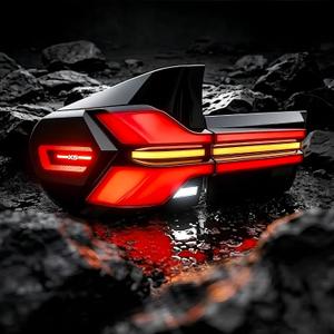 Full Sequential Led tail Lights Fit for 2007 2008 2009 2010 2011 2012 2013 BMW X5 E70, Starting Animated, Dynamic Turn Signal Lights, Reverse Lights Rear Fog Lights Assembly Replacement 1 Pair, Smoked