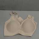 Minimizer Bras for Women Wireless Sports Bras with Support Comfortable Smoothing Everyday Bra (32C-46DD) (36C, Beige)