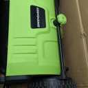 Pickup Pro 2 Leaf & Lawn Sweeper  Push Powered Garden Sweeper for Grass Clippings, Leaves & Debris  Manual Push Yard Sweeper with Height Adjustment & Large Collection Hopper