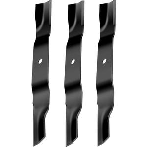 Upgrade 04771200 (3 Pack) 18" Lawn Mower Blades Compatible with Gravely 52" Deck Lawn Mower Blades ZT X, ZT XL, fit for ARIENS IKON X, IKON XL, Replace for 00450300 03253800 Mower Blades