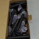 10 Pack Solar Ultrasonic Animal Repellent with RGB Color-Changing Lights, 360 Sonic Pest Deterrent for Outdoor Lawn & Garden, Solar Powered Mole, Gopher & Snake Repellent Stakes