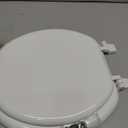 Bemis 400TTA Economy Durable Wood Toilet Seat, Made in USA, Round, White