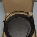 Hanging Bird Feeder Bowl with 16.3 inch Iron Hanging Chain Detachable Outdoor Decor for Garden Backyard Patio and Deck - Perfect for Attracting Birds