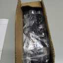 Uniclife Curtain Rods No Drilling,82-204cm(32"-80") Adjustable Shower Curtain Rod, Non-Slip Spring Tension Curtain Rod, Rustproof Stainless Steel Shower Rods for Bathroom, Window & Closet, Black