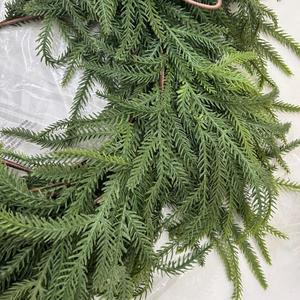 Artificial Real Touch Deluxe Norfolk Pine Garland Christmas Garland for Mantle Garland Greenery Christmas Garlands 106''(1pcs)