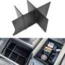 EDBETOS Armrest Divider Compatible with Honda Pilot 2016-2022 / Ridgeline 2017-2023 / Honda Passport 2019-2023 Center Console Organizer Insert AccessoriesCustom Design