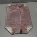 Reversible Placemats Set of 8, Double-Sided PU Leather Heat Resistant Table Mats - Black & Red Color Flip Design for Dining Table, Wedding, Coffee Shop Decor