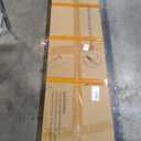 YITAHOME TV Stand for 75/80 Inch TV, Black Entertainment Center 70 Inches Wide, Media Furniture TV Table with with Power Outlet, TV Consoles for Living Room, Curved Desktop