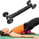 3 x Dumbbell Hip Thrust Belt,Thick Padding Booty Belt for Hip Thrust,Dumbbell Belt for Hip Thrust,Glute Trainer and Booty Builder (Black)